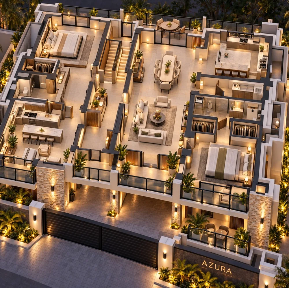 Concept rendering of a residential development in Jamaica